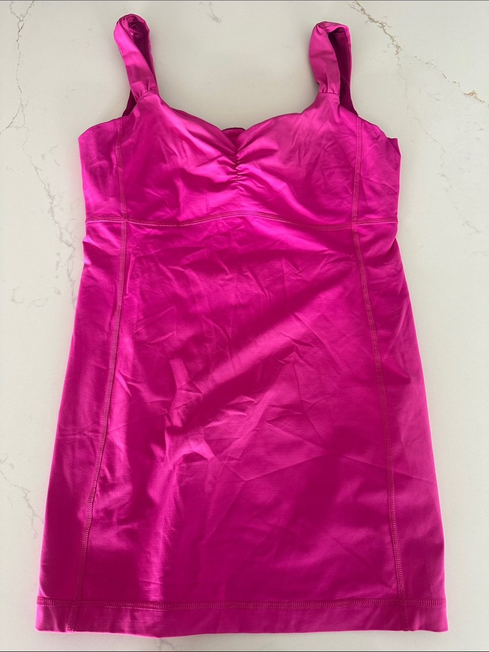 lululemon athletica Hot Pink Sleeveless Mini Dress